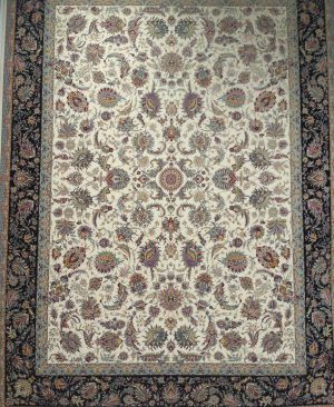 فرش 1200 شانه افشان سلطنتی کرم