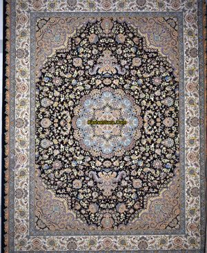 فرش ماشینی 1200 شانه نقشه یلدای کاشان