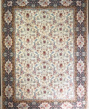 فرش کاشان-1200 شانه -تراکم 3600