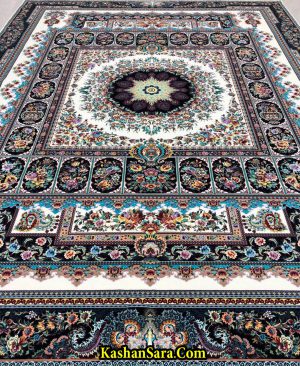 فرش ماشینی طرح گلاله