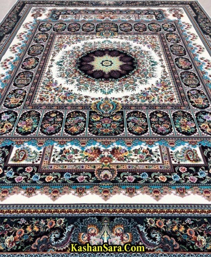 فرش ماشینی طرح گلاله