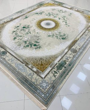 فرش 1200 شانه نایین ترمه ای