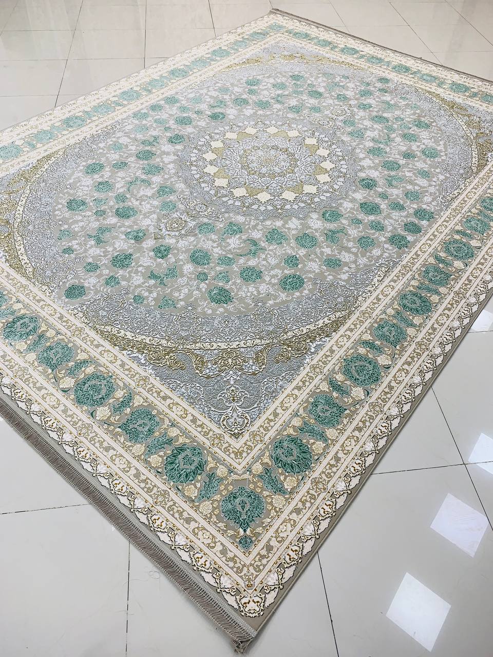 فرش 1200 شانه سلنا ترمه ای