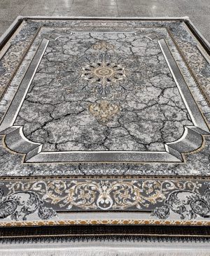 فرش بی سی اف پناه نقره ای